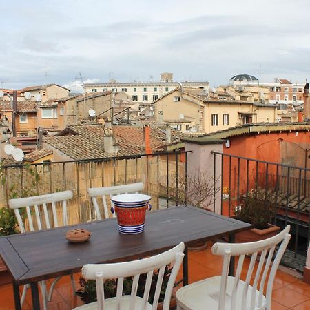 Ferienwohnung Casa Greco - Attico Con Terrazza, Trastevere Rom Exterior foto