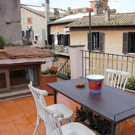 Ferienwohnung Casa Greco - Attico Con Terrazza, Trastevere Rom Exterior foto