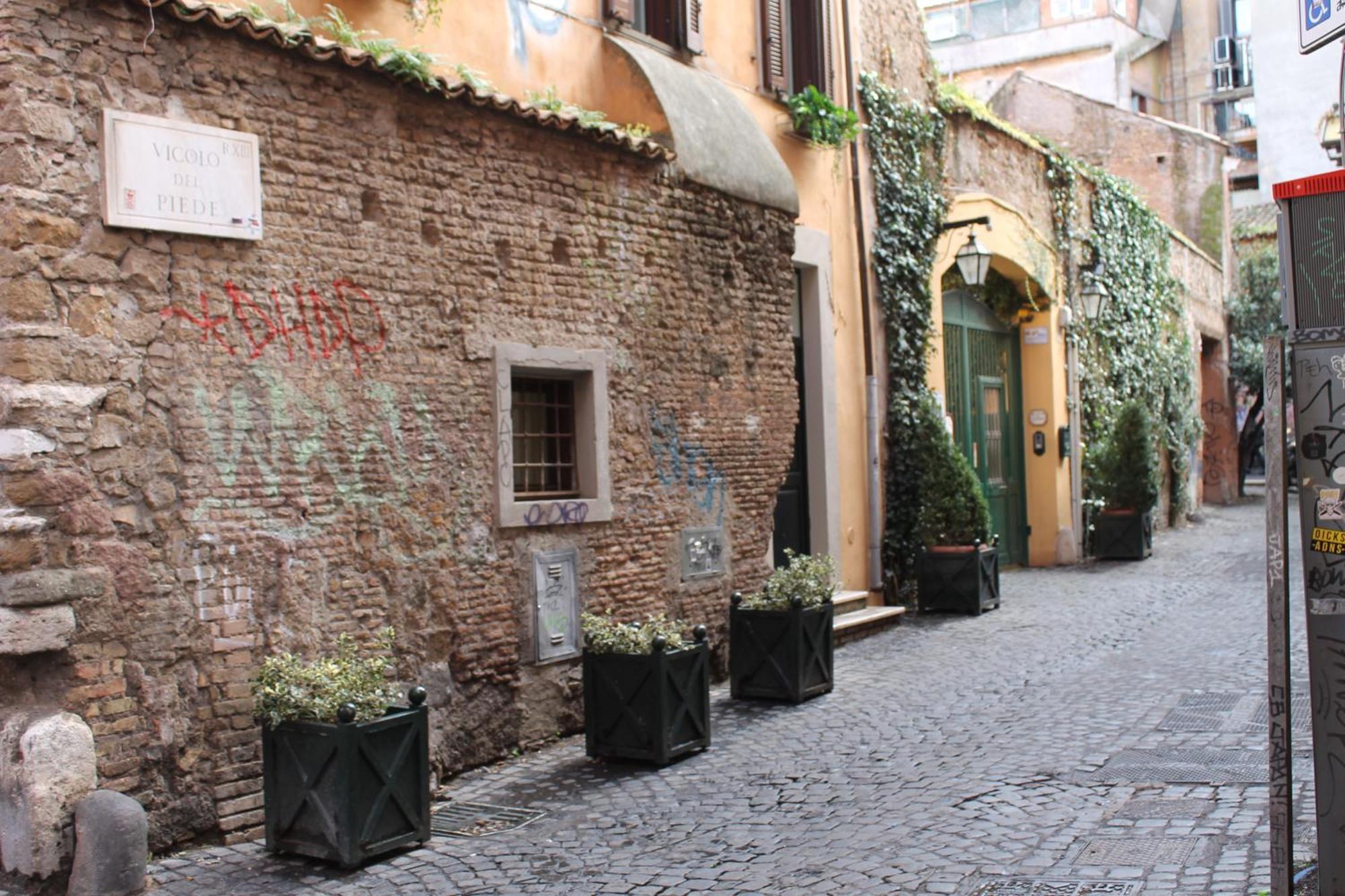 Ferienwohnung Casa Greco - Attico Con Terrazza, Trastevere Rom Exterior foto