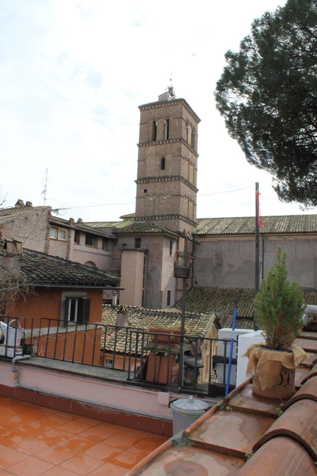 Ferienwohnung Casa Greco - Attico Con Terrazza, Trastevere Rom Exterior foto