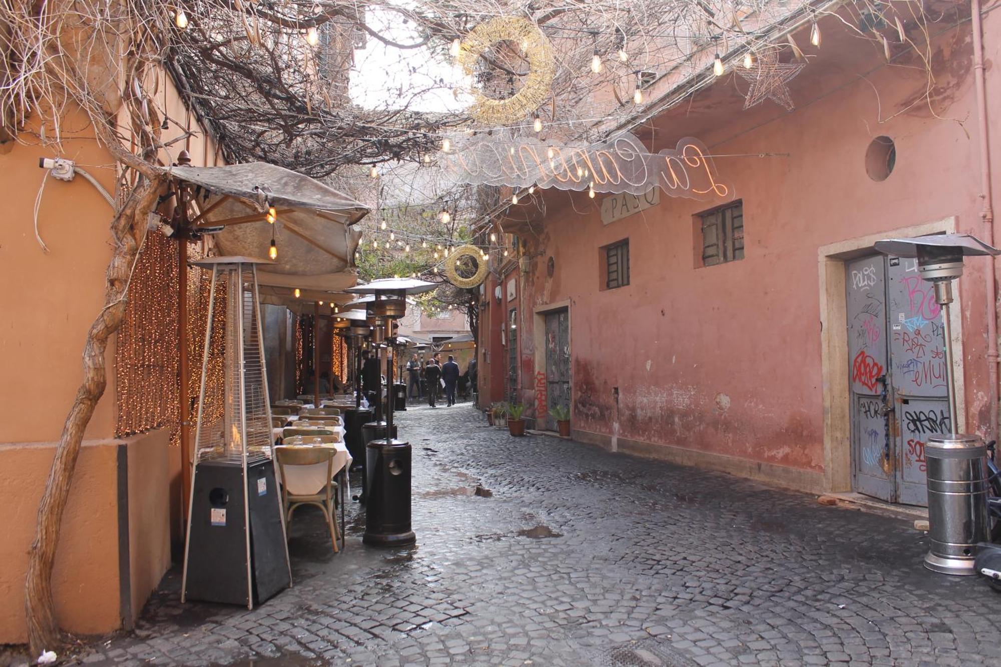 Ferienwohnung Casa Greco - Attico Con Terrazza, Trastevere Rom Exterior foto